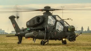 T129 ATAK Turkish Attack Helicopter in Action