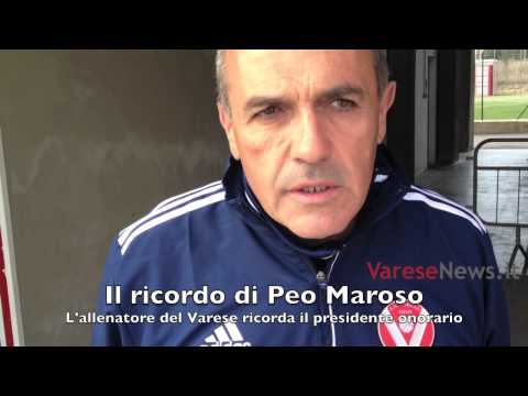 Mister Castori presenta Varese-Bari