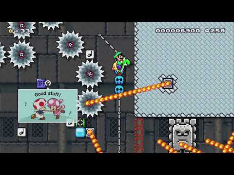 自動マリオ   NuA by ぬあ - Super Mario Maker 2 - No Commentary 1bu