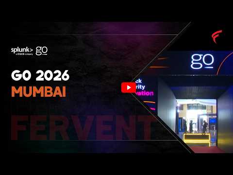 Cisco Splunk Go 2026 — Fervent event film