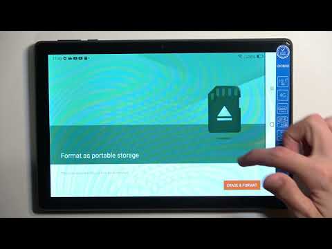 How to Format SD Card on ALCATEL 3T 10 / Delete All Data from SD Card on Alcatel 3T 10