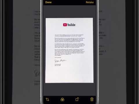 Use Your iPhone as a Scanner Shorts