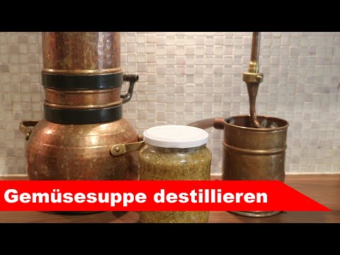 GEMÜSESUPPE destillieren - Suppen-Hydrolat selber machen? Geht das? - diSTILLed