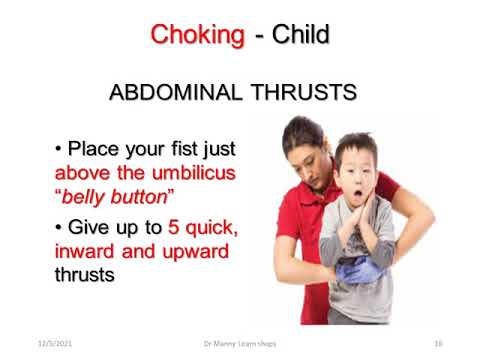 Dr Manny Learn shop Pediatric Life support part 1 Basic Life Support