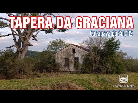 Tapera da viúva Graciana - Caçapava do Sul/RS #campo #tapera #fazenda #estancia #ruínas #gaucho 