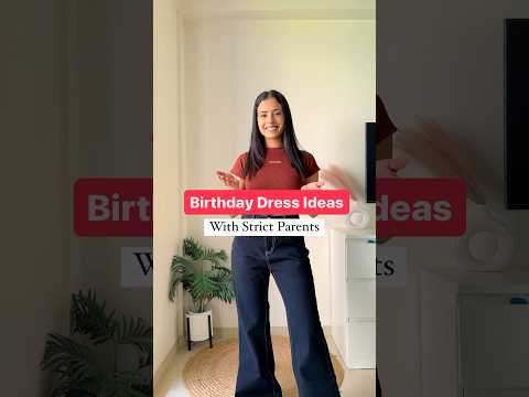 Birthday Dress Ideas with strict parents #shortsindia #dress