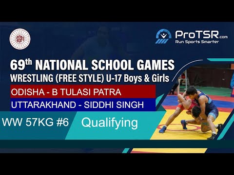 BOUT: 6 | WW - 57KG | Qualifying | ODISHA - B TULASI PATRA VS UK - SIDDHI SINGH