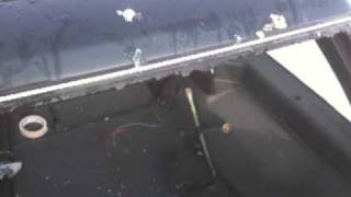 Broken Back Window Fix With Duct Tape