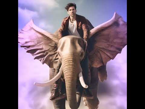 Cowboy riding Elephant #youtubeshorts