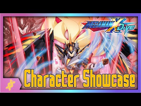 Crimson Valstrax Zero 5* DNA Character Showcase - Mega Man X DiVE x Monster Hunter Rise