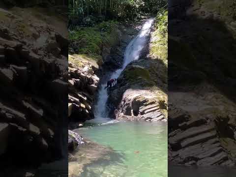 Cascada la Maravilla. Ponte las pilas 🤩🌊 #santander #colombia #turismo #elcarmen