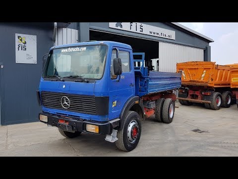 TRUCK MERCEDES-BENZ 1619 4X4 TIPPER FIŠ TRUCKS & MACHINERY SLOVENIA