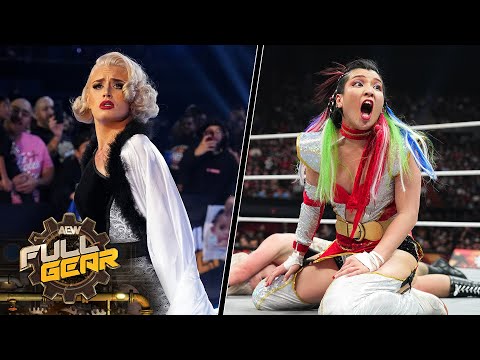 FULL MATCH: Hikaru Shida vs Toni Storm for the AEW Women's World Title! | AEW Full Gear 2023