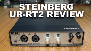 Video thumbnail for Steinberg UR-RT2 USB Audio Interface Review / Test by Podcastage