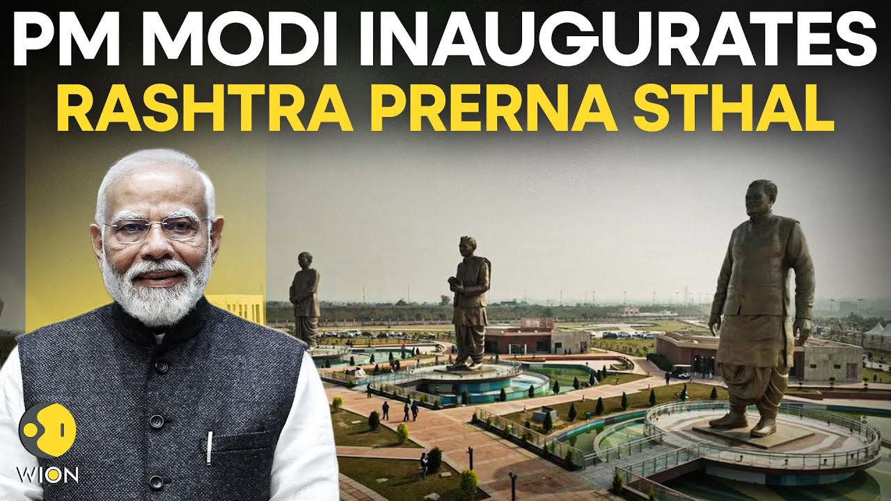 PM MODI LIVE: PM Modi Inaugurates Rashtra Prerna Sthal in Lucknow to Honour Former PM Vajpayee |WION