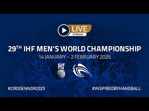 Egypt vs Croatia | Preliminary Round | 29th IHF Men's World Championship