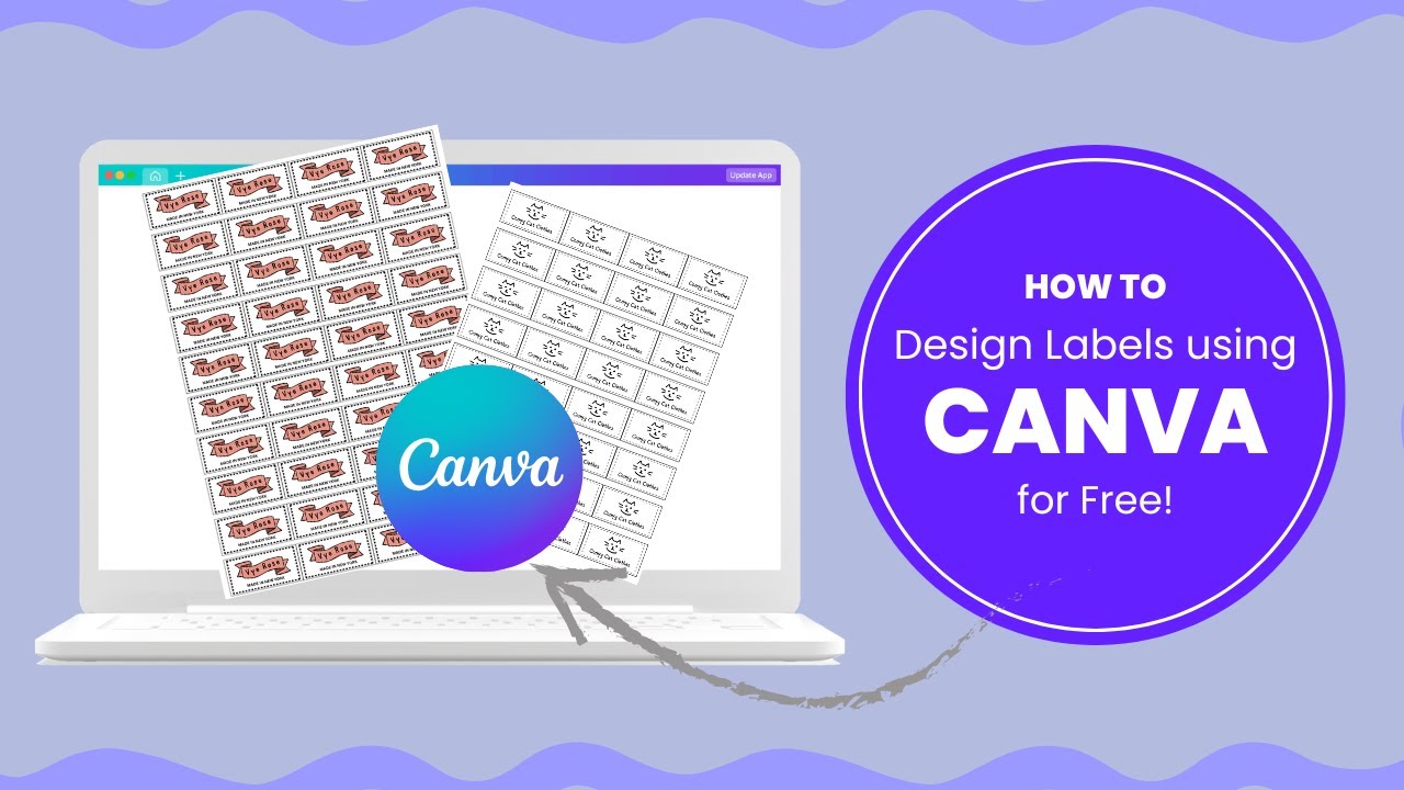 How to design labels using Canva | Free version | pt.2