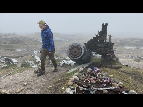 UNTOUCHED plane crash site WW2 American B-29 #shorts