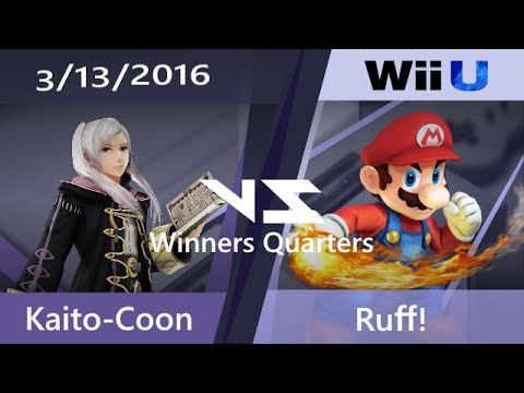 Super SmashNest 5 Winners Quarters - Kaito-Coon (Robin) Vs. Ruff! (Mario)