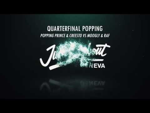 QUARTERFINAL POPPING / JUSTE DEBOUT GENEVA 2020 / Popping Prince & Creesto VS Moogly & Raf