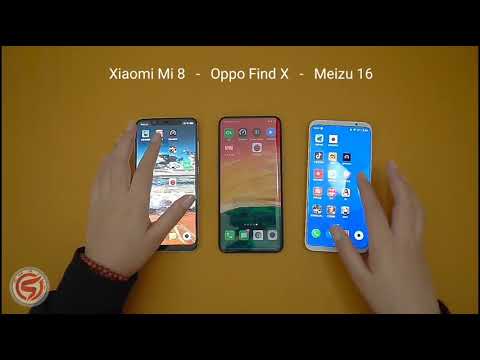 Meizu 16   Oppo Find X   Xiaomi Mi 8   CONNECTIVITY  SPEED TEST WHO WIN