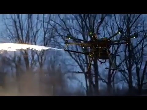 Introducing the TF 19 Flamethrower Drone by Throwflame