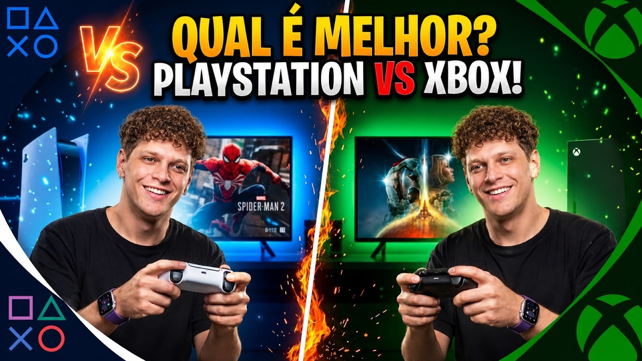 PlayStation 5 vs Xbox Series X - Qual Console Comprar AGORA?