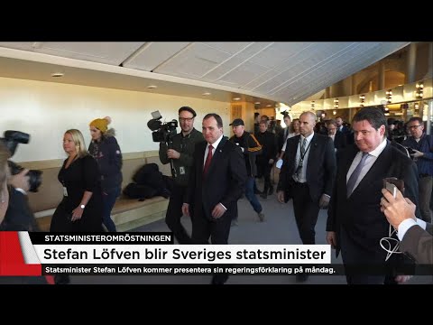 Löfven med Ritva - Nyheterna (TV4)