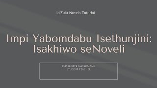 Download lagu Impi Yabomdabu Isethunjini: Grade 12 Isakhiwo se Noveli mp3 Download lagu Impi Yabomdabu Isethunjini: Grade 12 Isakhiwo se Noveli mp3