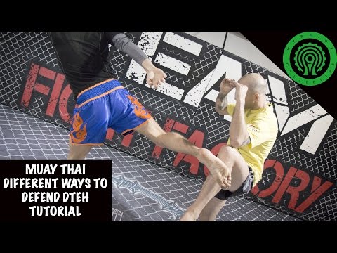 Muay Thai Different ways to Defend Roundhouse Kick Tutorial