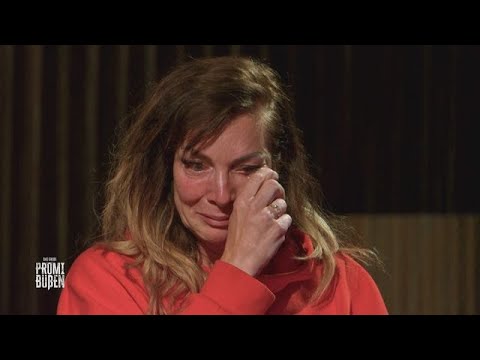 Through tears: Danni speaks about Jens' death in her "round of shame".