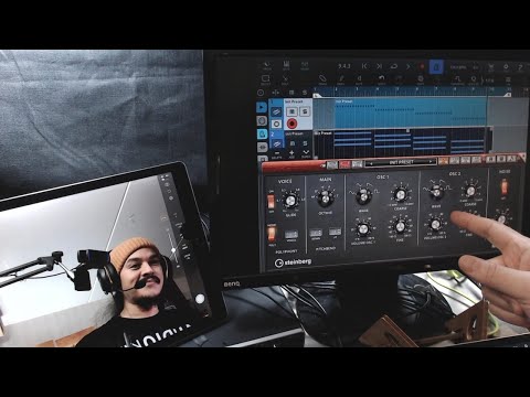 Retrowave CyberSynth music with Micrologue synth? | Jakob haQ LIVE