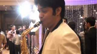 bahon main chale aao on alto saxophone by abhay sharma