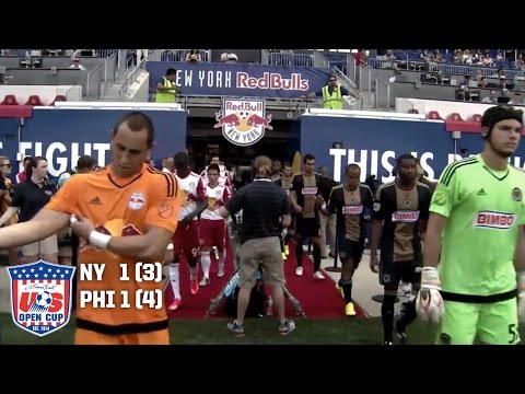 Lamar Hunt U.S. Open Cup: New York Red Bulls vs. Philadelphia Union: Highlights - July 21, 2015