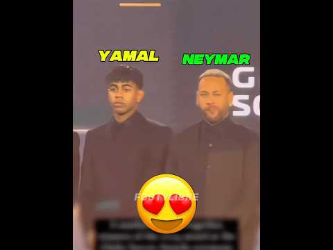Lamine Yamal idolising Neymar 😍❤️