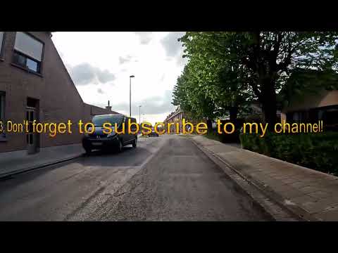 MENEN Belgium - 4 K - (bike tour,camera GoPro11)