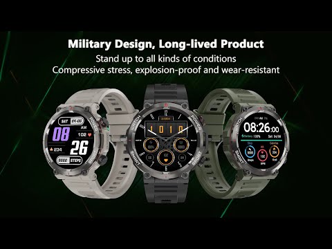 Cмарт-годинник Blackview W50 Black (6931548315995)