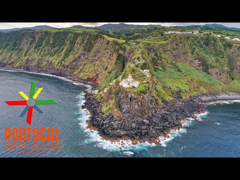Farol da ponta do Arnel - Nordeste lighthouse - São Miguel - Azores - 4K UltraHD