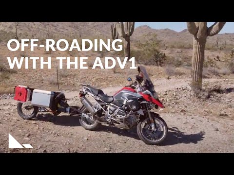 Off-Roading with the Pasq® ADV1 Single-Wheel Motorcycle Trailer
