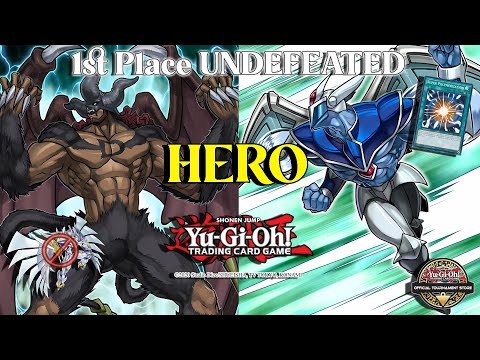 *NEW* HERO 1st Place undefeated Deck Profile January 2025