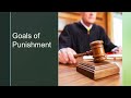 Goals of Punishment and Standards of Decency