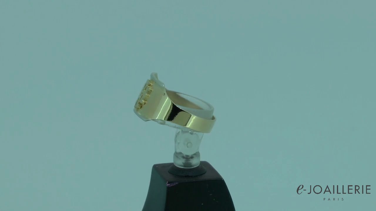 www.e-joaillerie.com - Chevalière or jaune 18 carats personnalisable pour hommes.
