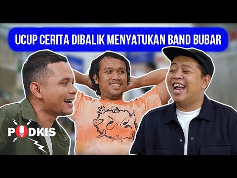 KIKI UCUP CERITA SULITNYA MENYATUKAN BAND BUBAR DI FESTIVAL SYNCHRONIZE - PODKIS