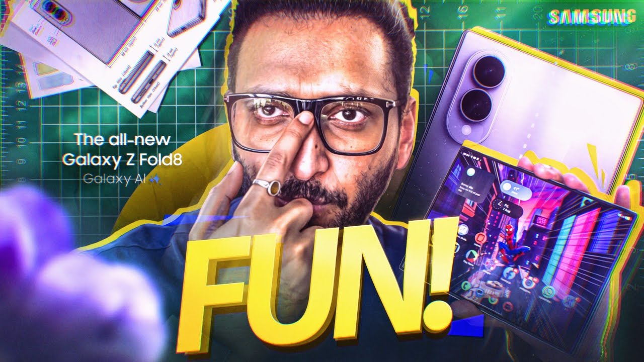 Samsung Galaxy Z Fold 8 | My Review | Best Foldable Design !! | Malayalam
