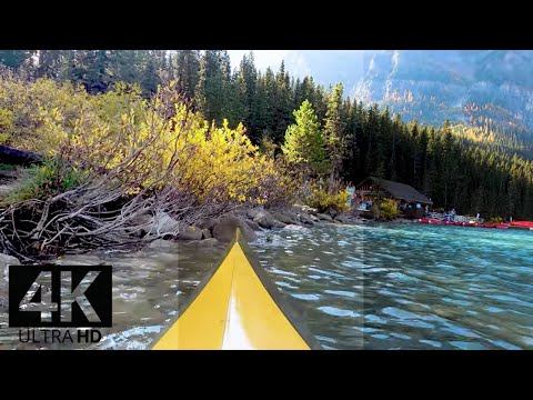 Meditation Minute | A Kayak Moment in the Rocky Mountains | 4k
