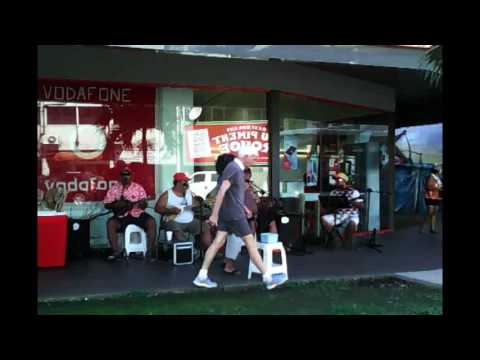 Street music on Tahiti