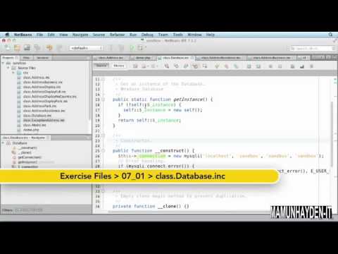 Php Tutorial Identifying The Singleton Pattern