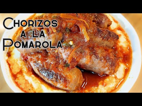 Cómo hacer CHORIZOS A LA POMAROLA 🍲🍅 Especial para el invierno!!! ❄️ | Libro de Recetas |