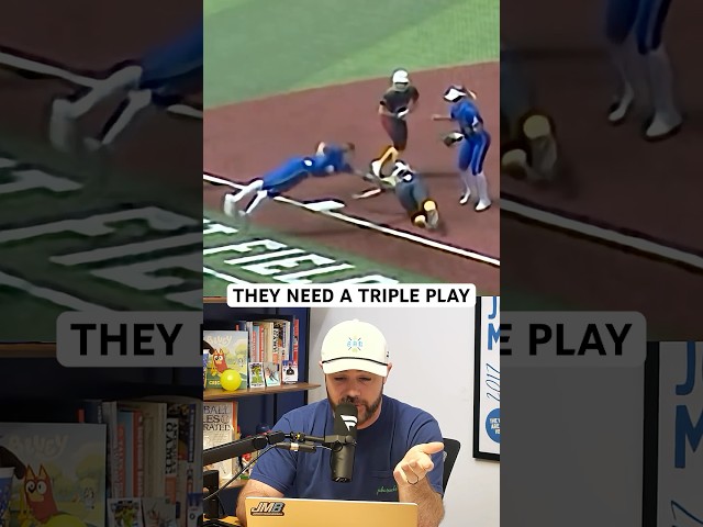 Triple play is the only way to escape this jam, a breakdown