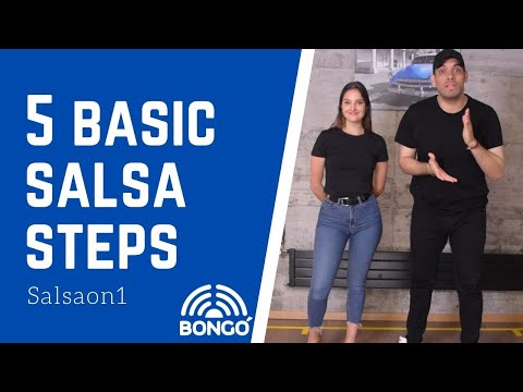 5 basic Salsa steps🔥| Beginners Tutorial